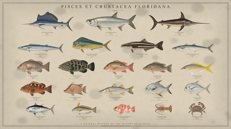 The Florida Plate, 22 species