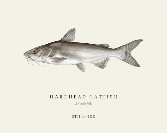 Hardhead Catfish specimen print