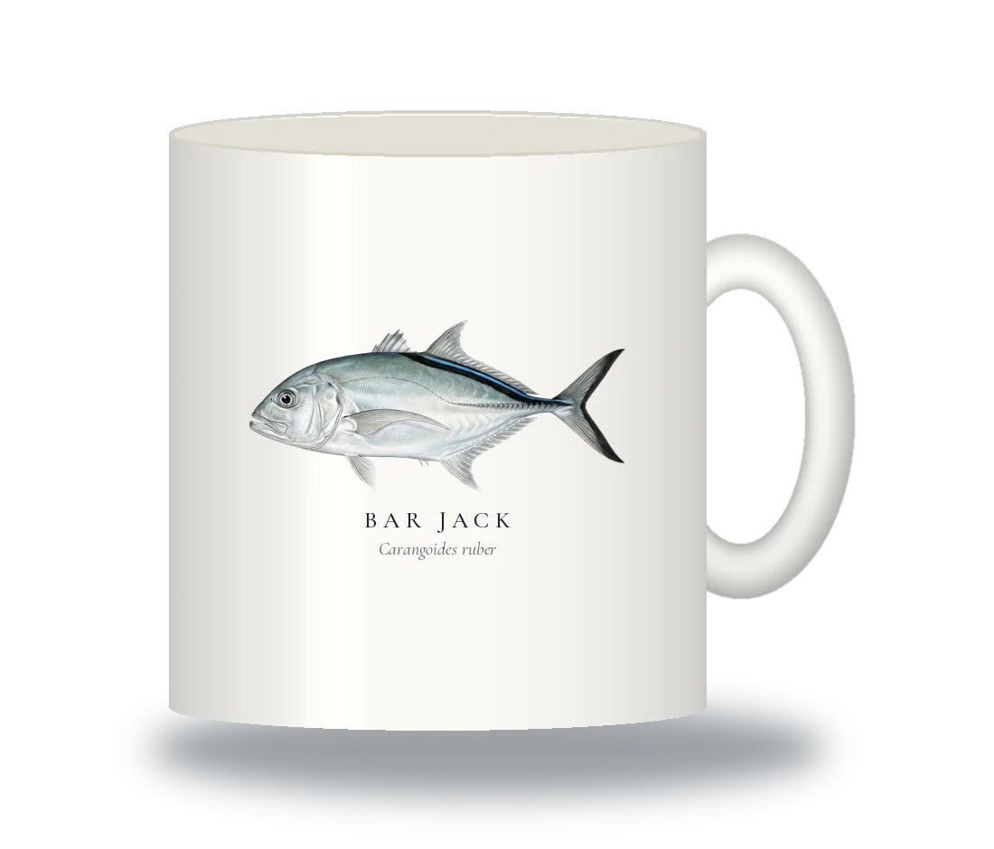 Ceramic Mug with Bar Jack illustration