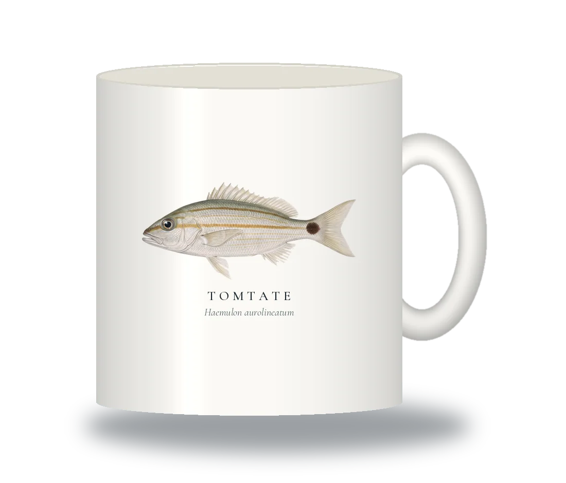Ceramic Mug with Tomtate illustration
