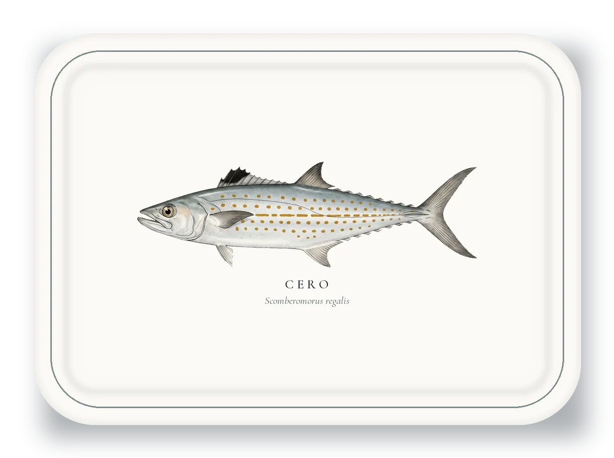 Serving Platter with Cero illustration